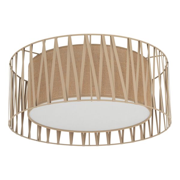 Люстра TK Lighting 11464 Harmony Sabia Juta Lampa Sufitowa 4xE27