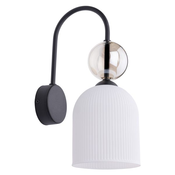 Kinkiet TK Lighting 11587 Sophia Cognac White