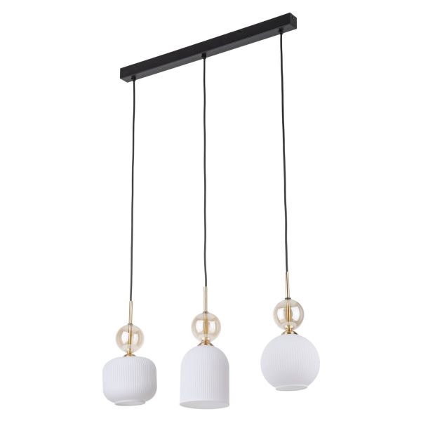 Lampa wisząca TK Lighting 11591 Sophia Cognac White