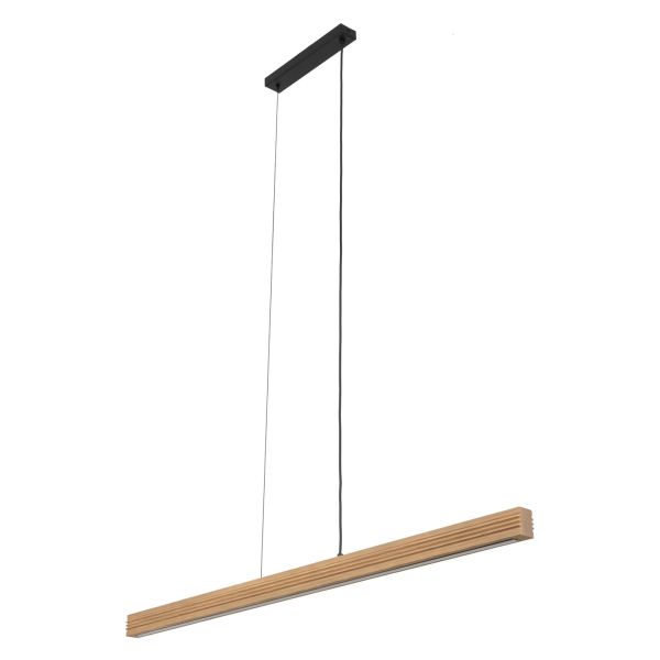 Lampa wisząca TK Lighting 11651 Viga Wood Led Sosna Szczotkowana Postarzana