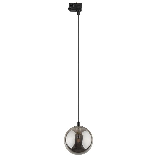 Трековий світильник TK Lighting 11662 Tracer Trójobwodowy Black Graphite Glass