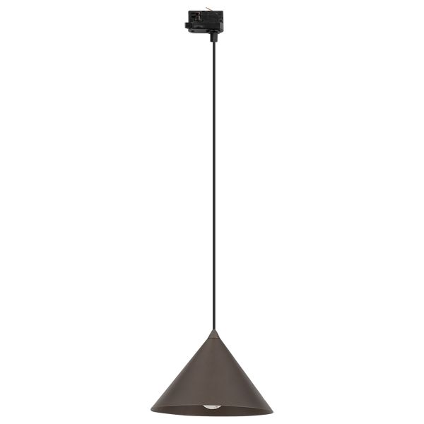 Трековий світильник TK Lighting 11686 Tracer Trójobwodowy Cono Brown