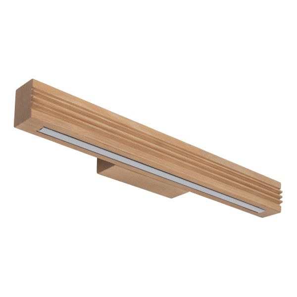 Oświetlenie lustra TK Lighting 11689 Viga Wood Led Sosna Szczotkowana Postarzana Kinkiet