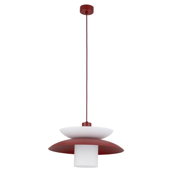 Підвісний світильник TK Lighting 11768 Verado Burgund 1 Lampa Wisząca