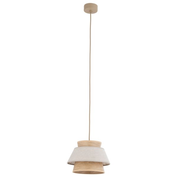 Lampa wisząca TK Lighting 11781 Kalum Len Lampa Wisząca 1xE27