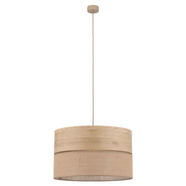 Підвісний світильник TK Lighting 11787 Dorma Wood Juta Lampa Wisząca 1xE27