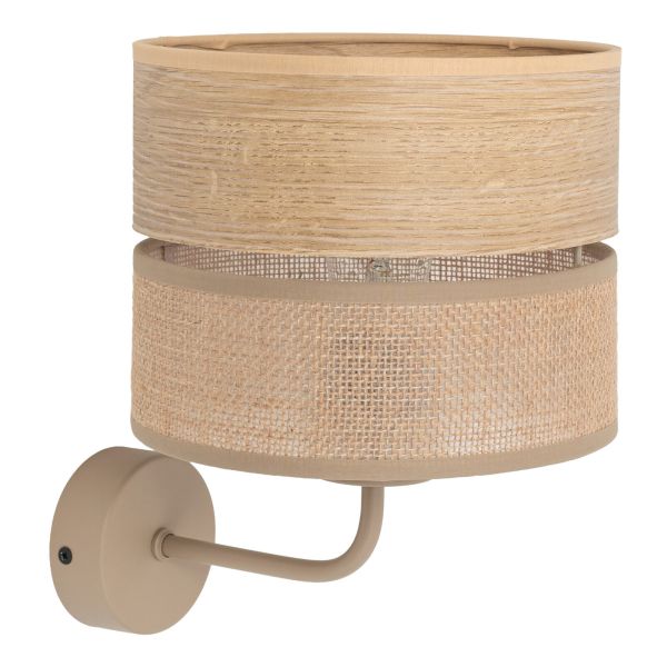 Бра TK Lighting 11788 Dorma Wood Juta Kinkiet 1xE27