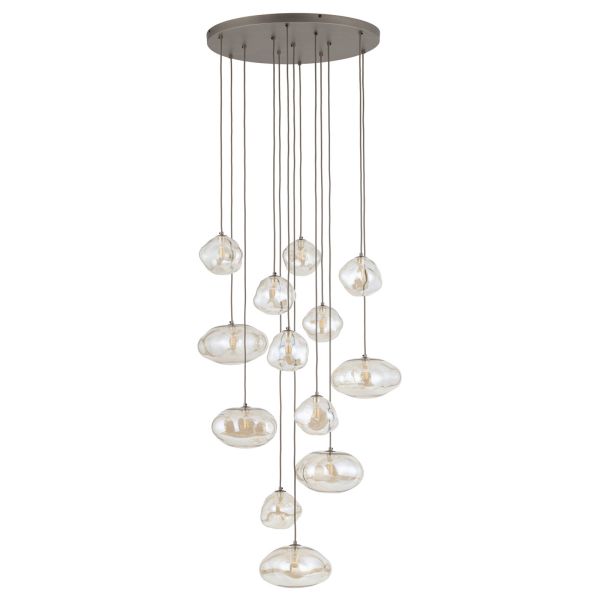 Підвісний світильник TK Lighting 11794 Nebia New Brown Lampa Wisząca 13xG9