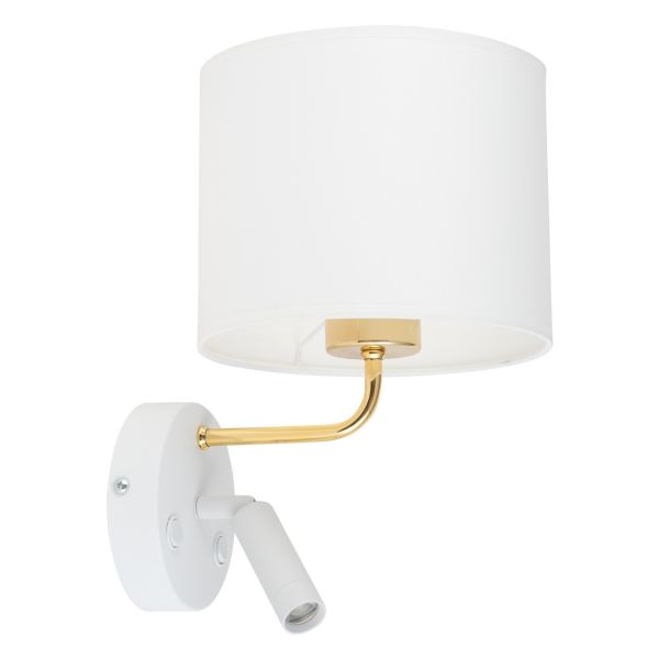 Бра TK Lighting 1370 Richi White/Gold