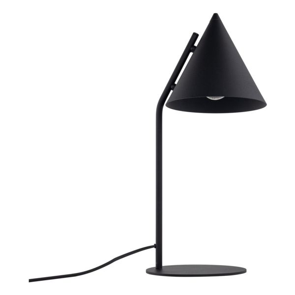 Lampa stołowa TK Lighting 16009 Cono Black