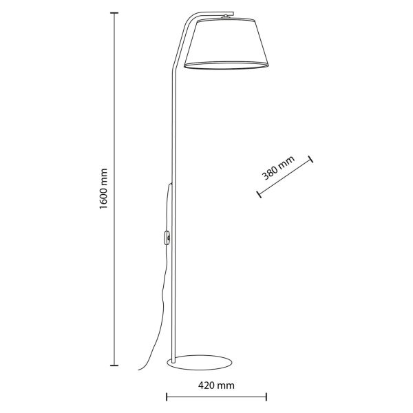 Zdjęcie produktu TK Lighting 16185 Formo Black
