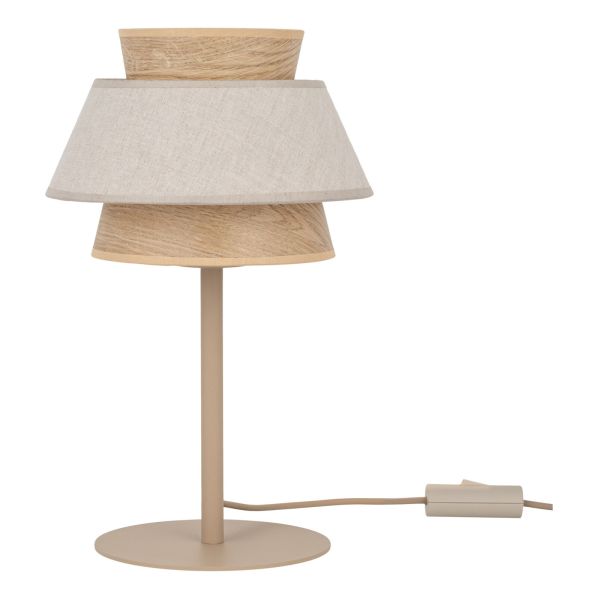 Lampa stołowa TK Lighting 16222 Kalum Len Lampka Nocna 1xE27