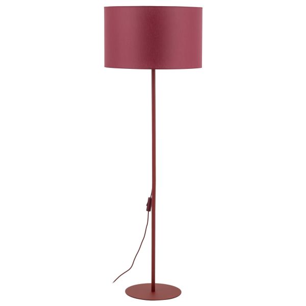 Торшер TK Lighting 16230 Dalum Burgund Lampa Podłogowa 1xE27