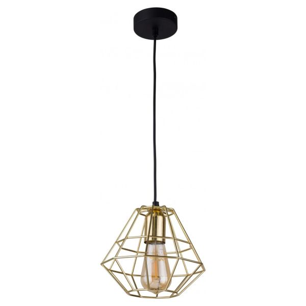 Підвісний світильник TK Lighting 1724 Diamond Gold