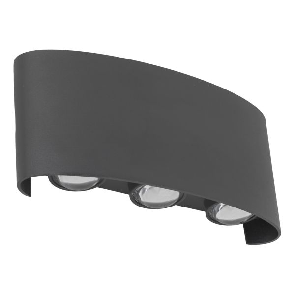 Lampa ścienna TK Lighting 18085 Arrow Gray Led