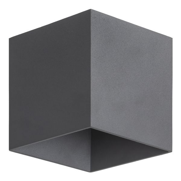 Lampa ścienna TK Lighting 18086 Cube Gray Led