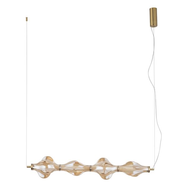 Підвісний світильник TK Lighting 18216 Elva Brass LED