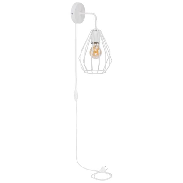 Kinkiet TK Lighting 2284 Brylant White