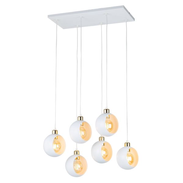 Lampa wisząca TK Lighting 2746 Cyklop White