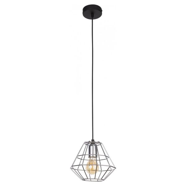 Підвісний світильник TK Lighting 4202 Diamond Silver