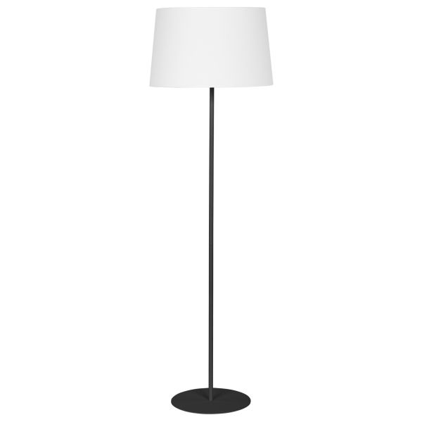 Lampa podłogowa TK Lighting 5547 Maja Black/White