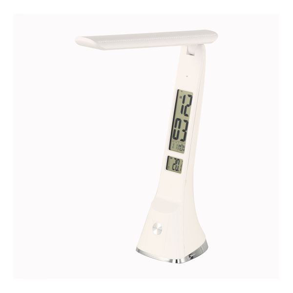 Lampa stołowa TK Lighting 6941 Cruz White LED