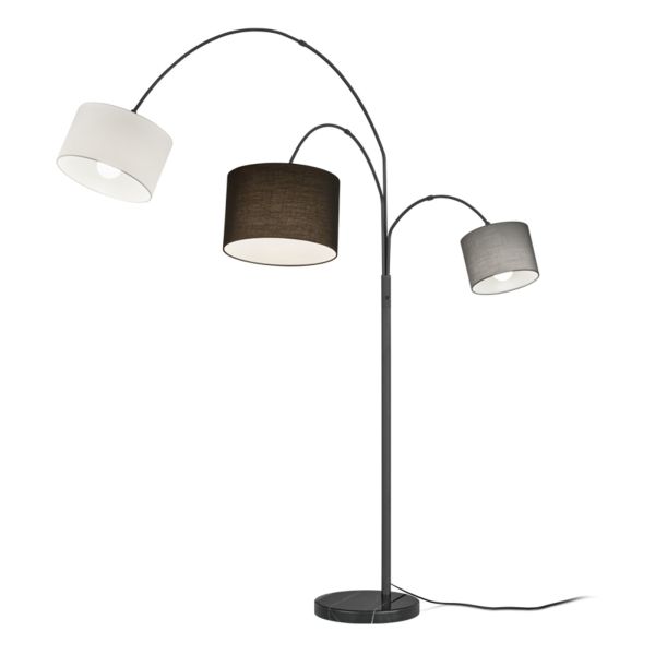 Lampa podłogowa Trio 401700317 Clark