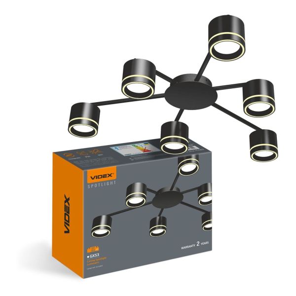 Żyrandol Videx 28504 VL-SPF21B-BP