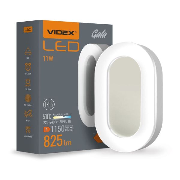 Lampa ścienna Videx VLE-BHFO-115