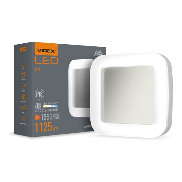 Plafon sufitowy Videx VLE-BHFS-155