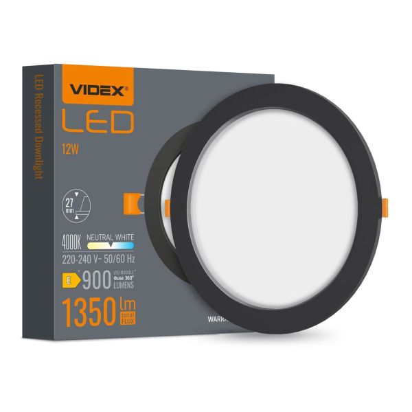 Стельовий світильник Videx VLE-DLBR-124B