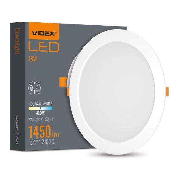 Plafon sufitowy Videx VLE-DLBR-184