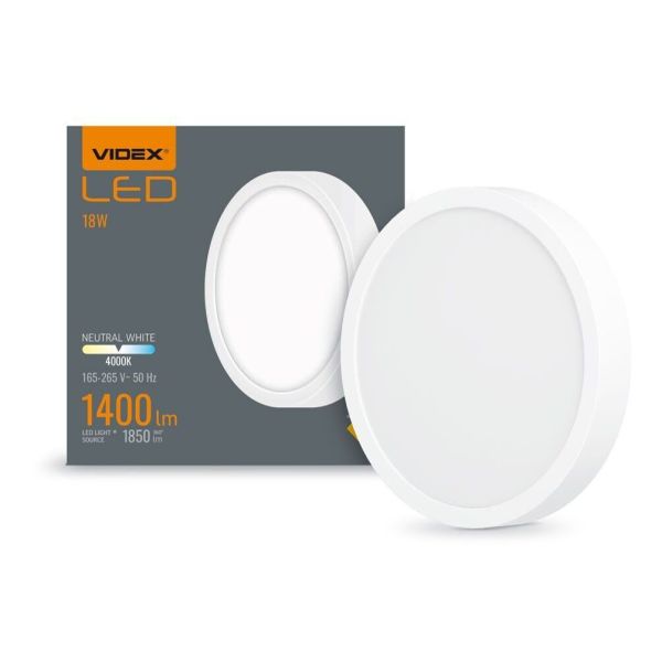 Plafon sufitowy Videx VLE-DLRS-184