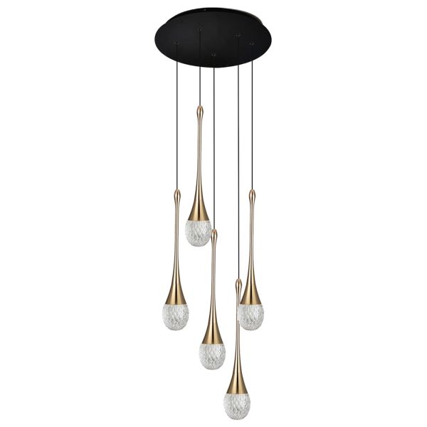 Lampa wisząca Viokef 4268700 5/L Pendant Light Star Light