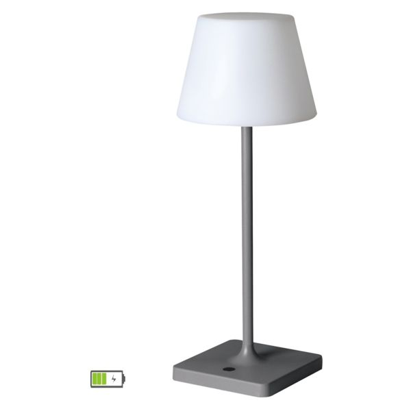 Lampa stołowa Viokef 4276101 Table Light Grey Happy