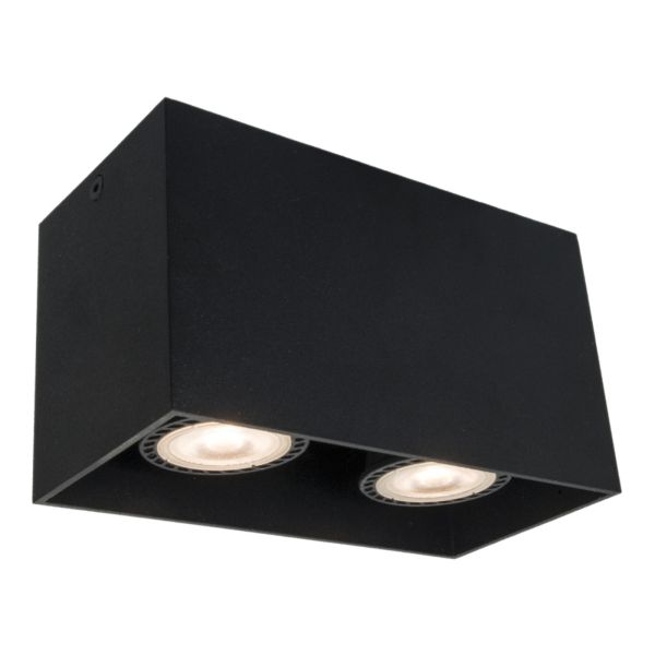 Oprawa punktówa Viokef 4279801 2/L Ceiling Lamp Black Dice