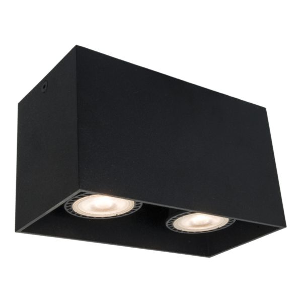 Точковий світильник Viokef 4279801 2/L Ceiling Lamp Black Dice