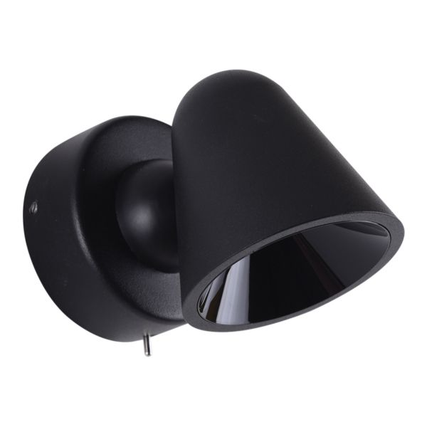 Kinkiet Viokef 4280901 Wall Lamp Black Enzo