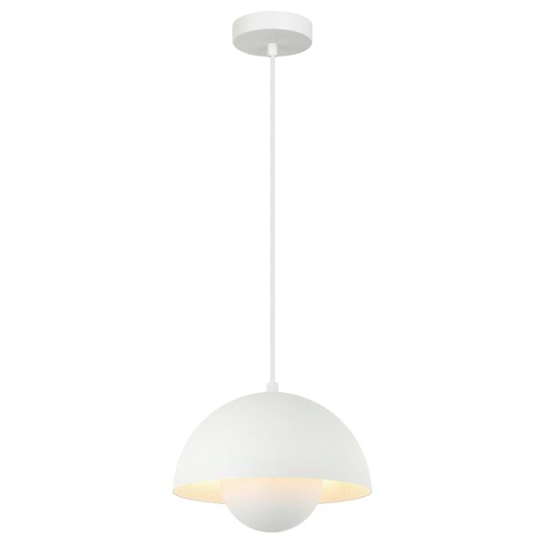 Lampa wisząca Viokef 4283200 Pendant Light White Tulip