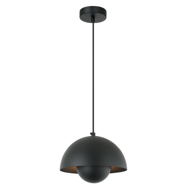 Lampa wisząca Viokef 4283201 Pendant Light Black Tulip