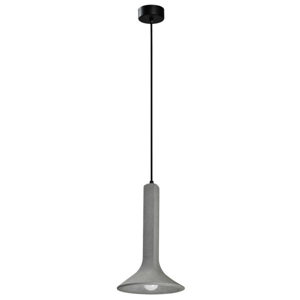 Lampa wisząca Viokef 4290300 Pendant Lamp Grey Funnel