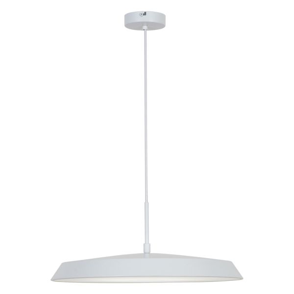 Lampa wisząca Viokef 4296800 Pendant Lamp White Flat