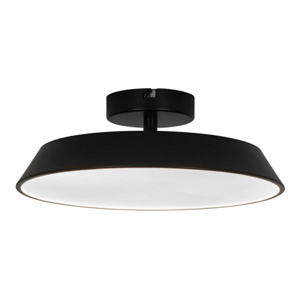 Żyrandol Viokef 4296901 Ceiling Lamp Black Flat