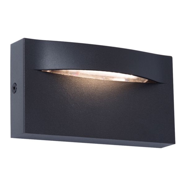 Lampa ścienna Viokef 4298200 Wall Lamp Dark Grey L:137xH:75 Vita