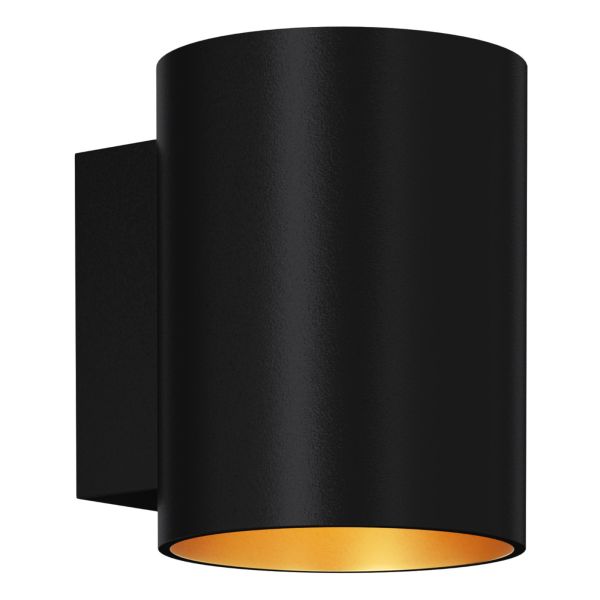 Lampa ścienna Zuma Line 91061 Sola Wl Round Black-Gold