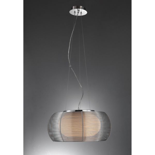 Lampa wisząca Zuma Line MD1104-2L (SILVER) Tango