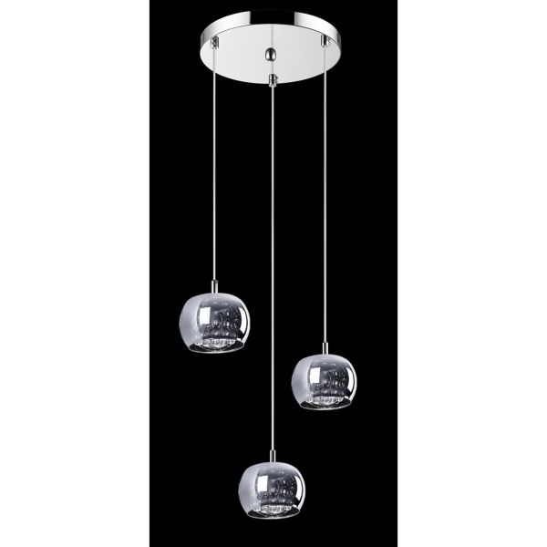 Lampa wisząca Zuma Line P0076-03M-B5FZ Crystal