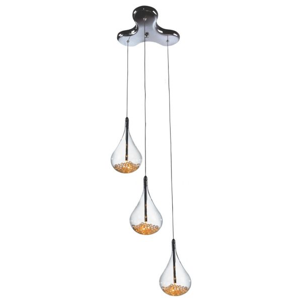 Lampa wisząca Zuma Line P0226-03B-F4RK Perle