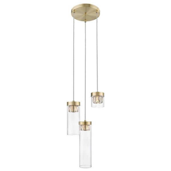 Lampa wisząca Zuma Line P0389-03D-0FD2 Gem